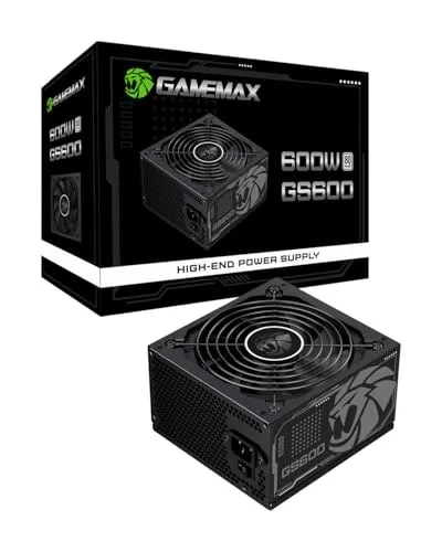 Fonte De Alimentacao 600w Gs600 80 Plus White Gamemax