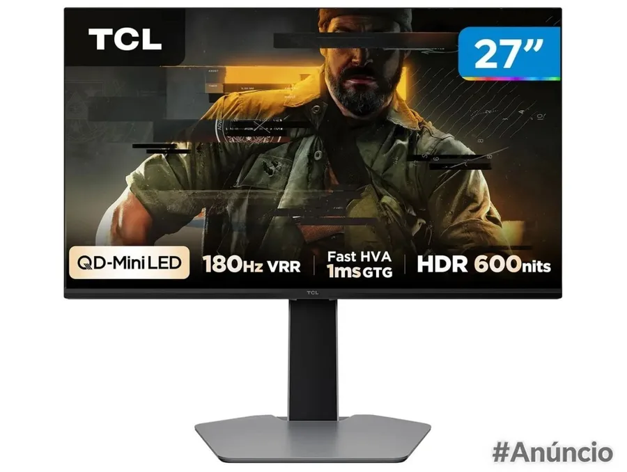 Monitor Gamer Tcl 27 Qhd Miniled 180Hz 27G64