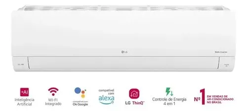Ar-condicionado Hw LG Dual Inverter ai Voice 12k R32 Fr 220 Branco