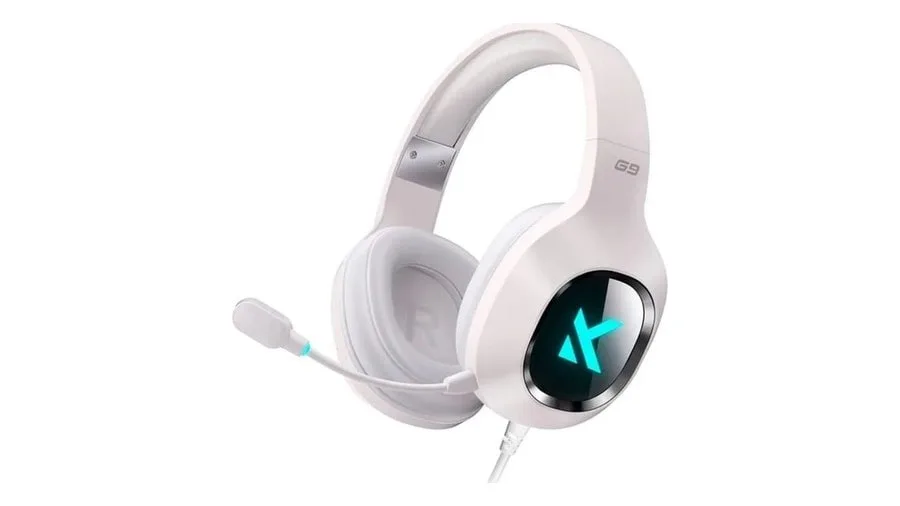 Headset Gamer Mchose G9 Series Surround 7 1 Multiplataforma Branco Mc G9
