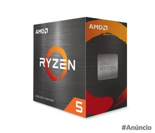 Processador AMD Ryzen 5 5500 100100000457BOX, Cerâmica Cinza