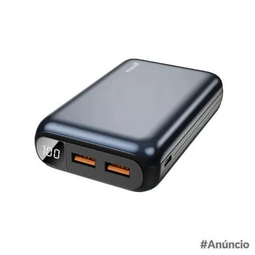 Carregador Portátil 20.000 Mah Com Carregamento Rápido Geonav