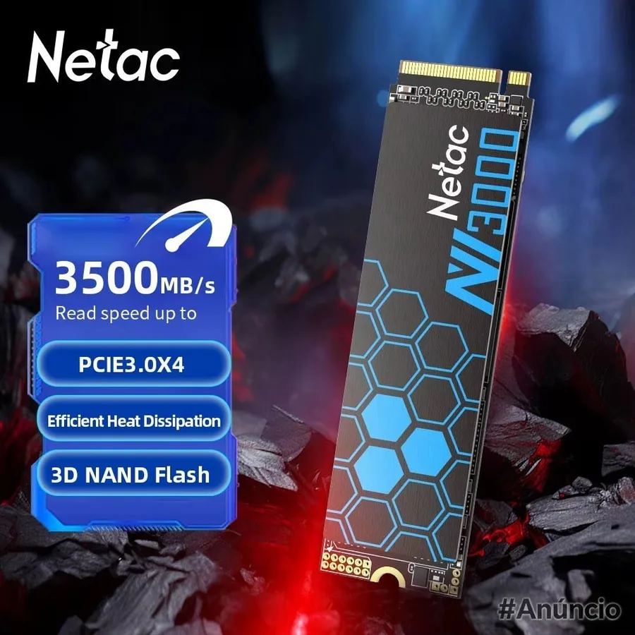 SSD NVME 250GB GEN3 NETAC