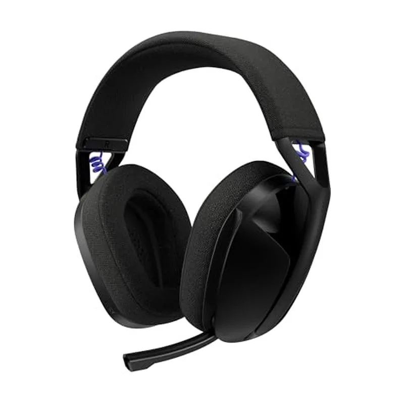 Logitech Headset Gamer Sem Fio G321 Preto Lightspeed Bluetooth Microfone Boom 16kHz Bateria 20H Compatível c PC PS4 PS5 Nintendo Switch e Smartphone