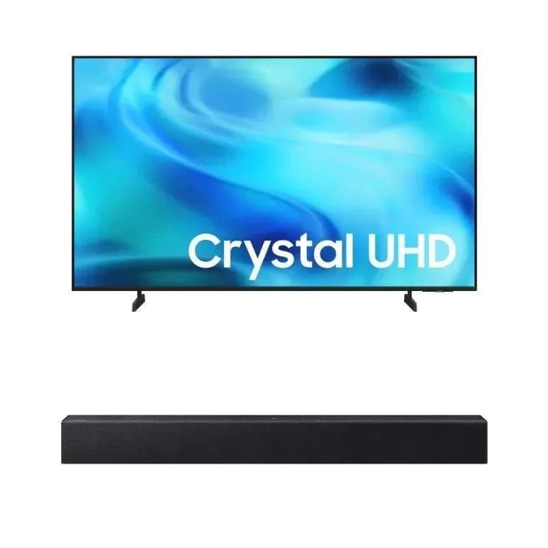Samsung Smart TV 58 Crystal UHD 4K 2026  Soundbar Samsung HW-B400F