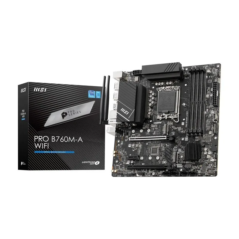Placa Mãe MSI PRO B760M-A WIFI