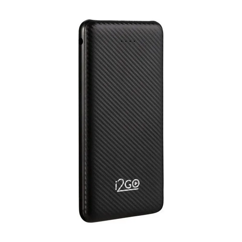 Carregador Portátil Power Bank I2go 10000mah Cor Preto